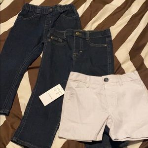 Brand new jeans and short. Tags off jeans